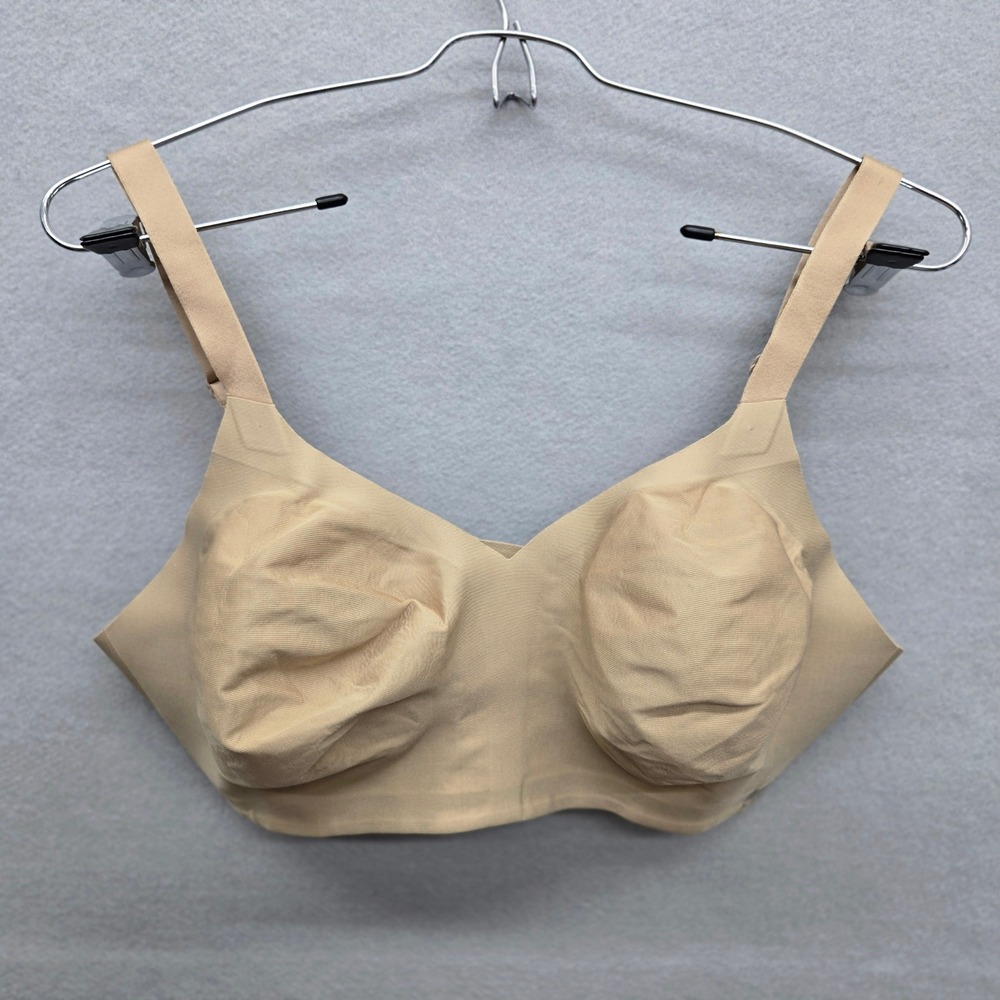 Lilyette by Maidenform In Motion Comfort Wireless Plunge Smoothing Bra 40DD EUC